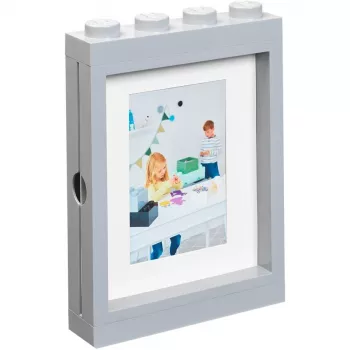 Fotorámik Room Copenhagen LEGO fotorámik kamenná sivá svetlosivá