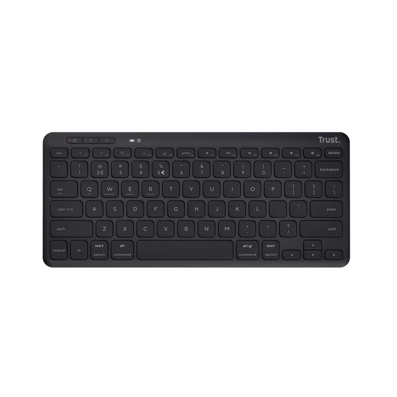 Trust Lyra klávesnica univerzálna RF Wireless + Bluetooth QWERTY US English čierna