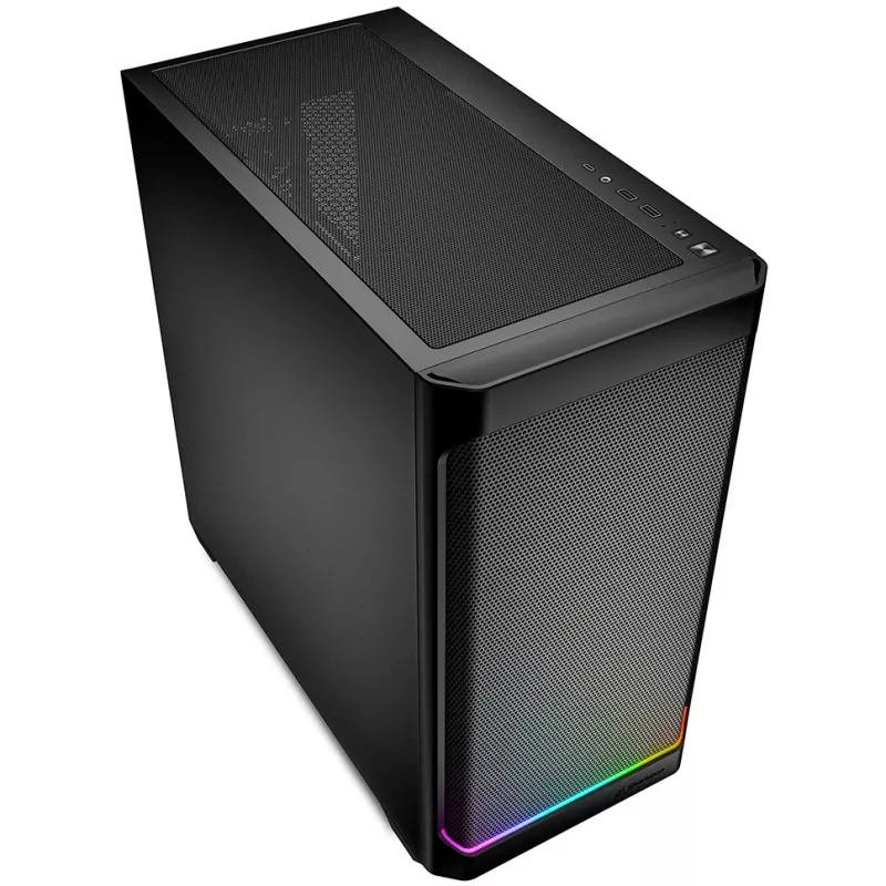 Sharkoon MK4 RGB Strip Micro Tower čierna