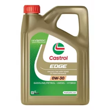 Motorový olej Castrol EDGE 0W-30 Titanium 1 l — syntetický motorový olej, viskozita 0W-30, 1-litrová fľaša