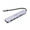 USB-C hub Unitek 7in1 hliník PD 100W 5 Gbps — multiport adaptér s Power Delivery