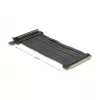 PCI Express 5.0 x16 Riser karta DELOCK 81289, x16 slot, 20 cm kábel