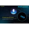 Nitecore TIKI GITD BLUE baterka, séria T, 300 lúmenov