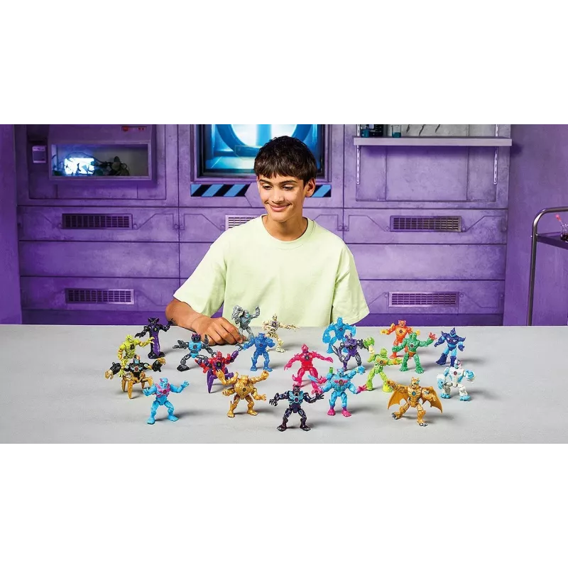 Sada figúrok Cobi Mr Beast Lab Hybrids — zberateľské akčné figúrky od Cobi