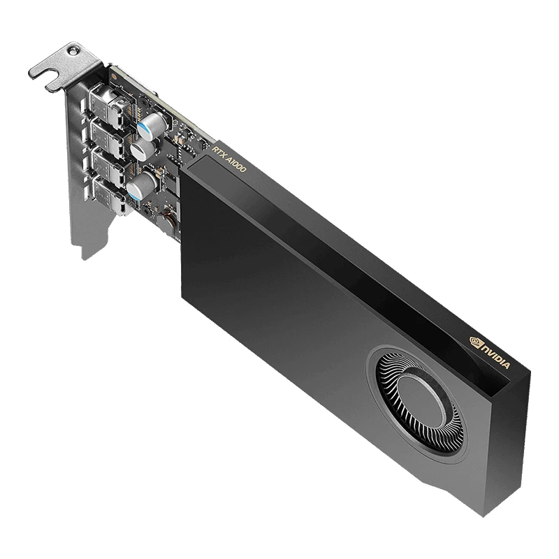 PNY NVIDIA RTX A1000 - grafické karty - RTX A1000 - 8GB GDDR6 - PCIe 4.0 x8 Low-Profile - 4 x Mini DisplayPort (VCNRTXA1000-PL)