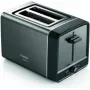 Bosch TAT5P425DE hriankovač 2 plátky 970 W antracit, čierna