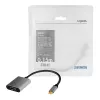 LogiLink CUA0103 USB 3.2 Gen1 Type-C na HDMI-A kábel 0,15 m čierna sivá
