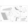 Puzdro PocketBook HN-QI-PU-700-BK-WW čierne 7 palcov