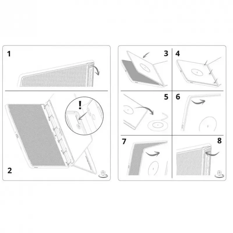 Puzdro PocketBook HN-QI-PU-700-BK-WW čierne 7 palcov