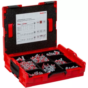 Sada hmoždiniek Fischer L-BOXX 833 kusov