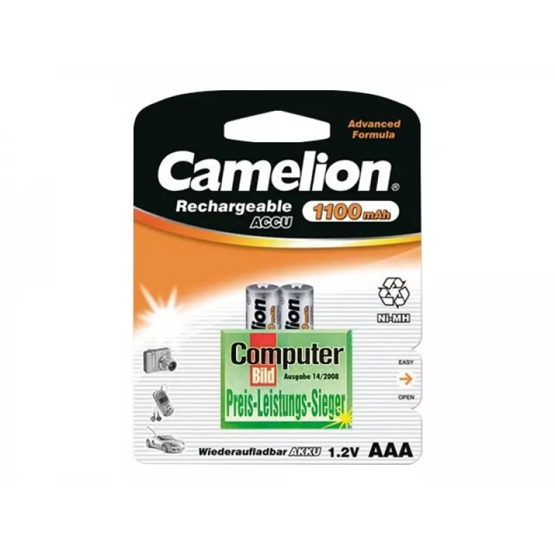 Nabíjateľná batéria Camelion NH-AAA1100BP2