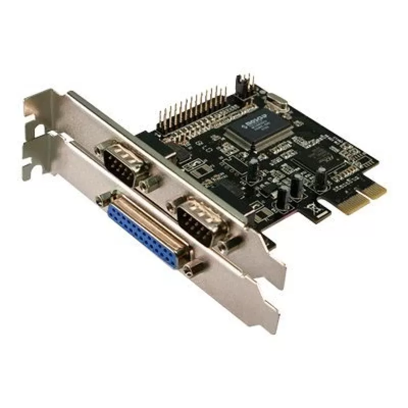 Interná PCIe rozširujúca karta LOGILINK PC0033 so sériovými a paralelnými výstupmi, NetMOS čipset