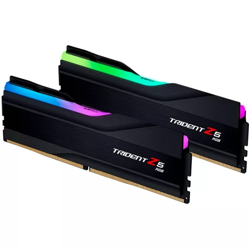 G.Skill Trident Z5 RGB 96 GB (2x48 GB) DDR5-5600 CL40 sada pamäte RAM, čierna