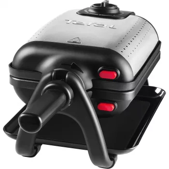 Tefal WM756D vaflovač 2 vafle 1200 W čierna, nerez