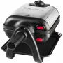 Tefal WM756D vaflovač 2 vafle 1200 W čierna, nerez