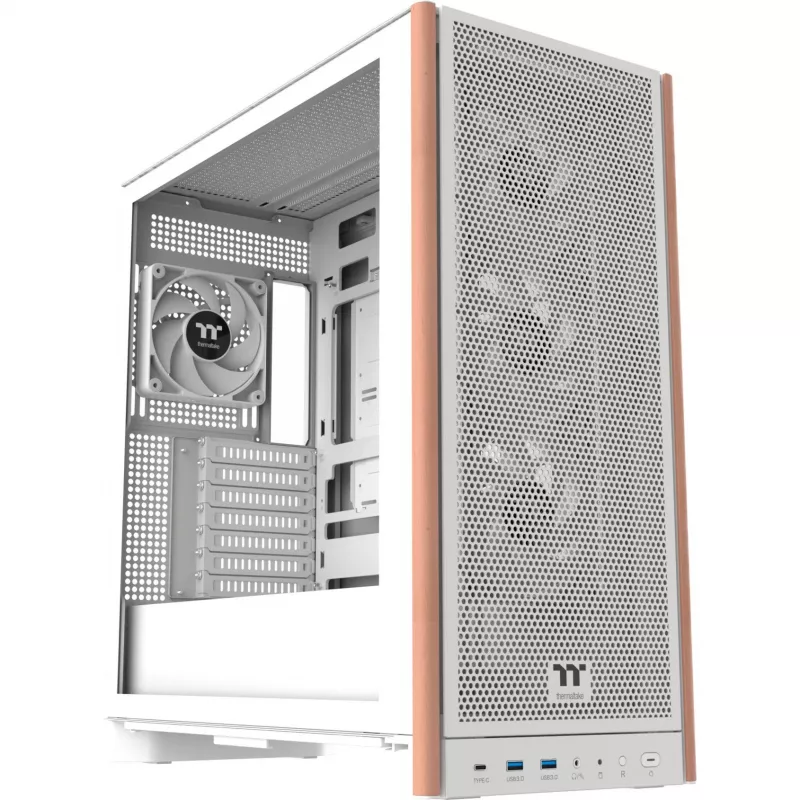 Thermaltake skriňa S370 WS Midi Tower Snow White - Midi/Mini Tower - ATX (CA-11J-00M6WN-00)
