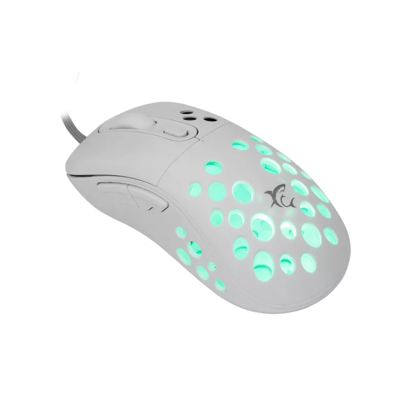 Myš White Shark GM-5013 Azrael biela USB