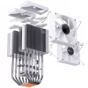 Jonsbo CR-1400 DV2 vzduchový chladič procesora, 2 x 92 mm, biely