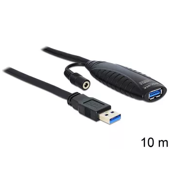 USB kábel DeLOCK USB3.0-A - USB3.0-A 10m