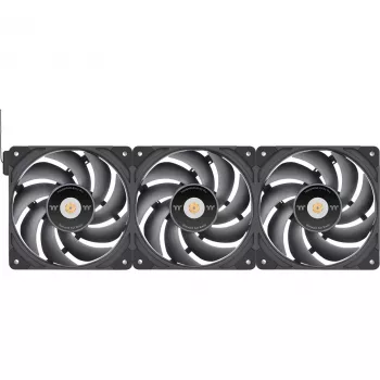 Thermaltake TOUGHFAN EX12 Pro Swappable Edition 120mm skriňový ventilátor balenie 3 ks čierny