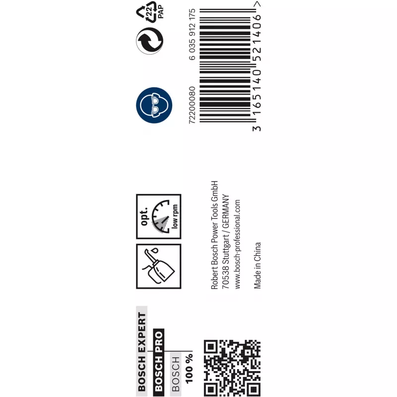 Špirálový vrták Bosch HSS Cobalt 2608585905 5-dielna sada