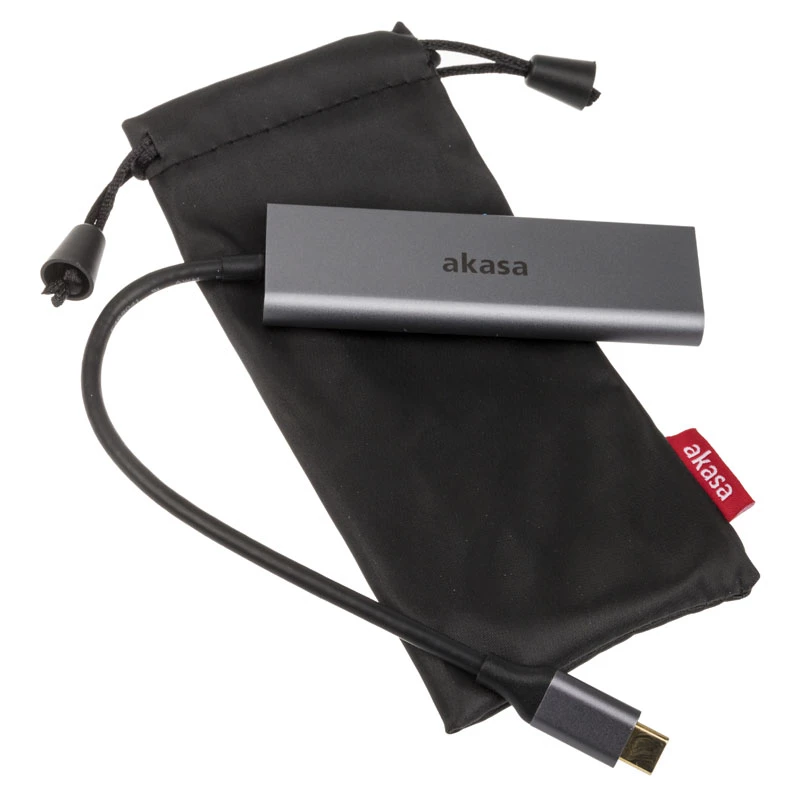 USB hub Akasa USB Type-C 4 port hub