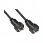 Good Connections priemyselná zástrčka S4 USB 2.0 kábel, USB-A na Mini-USB, 1 m (IC04-U202)