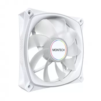 MONTECH RX120 PRO biely 120mm ARGB ventilátor skrine