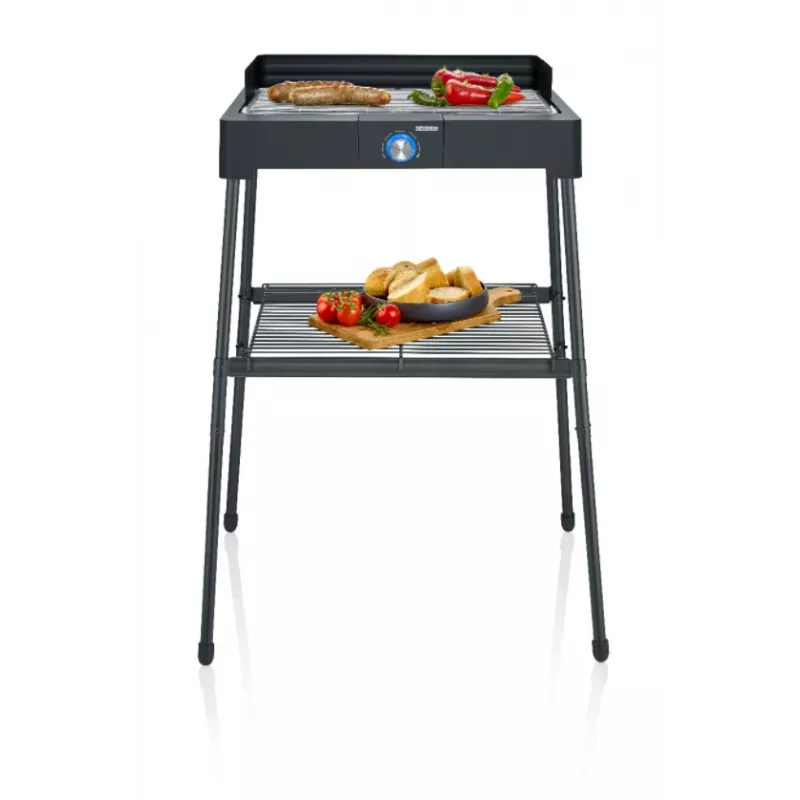 Severin PG8566 Barbecue & Grill Elektro čierny 2200 W (PG8566)