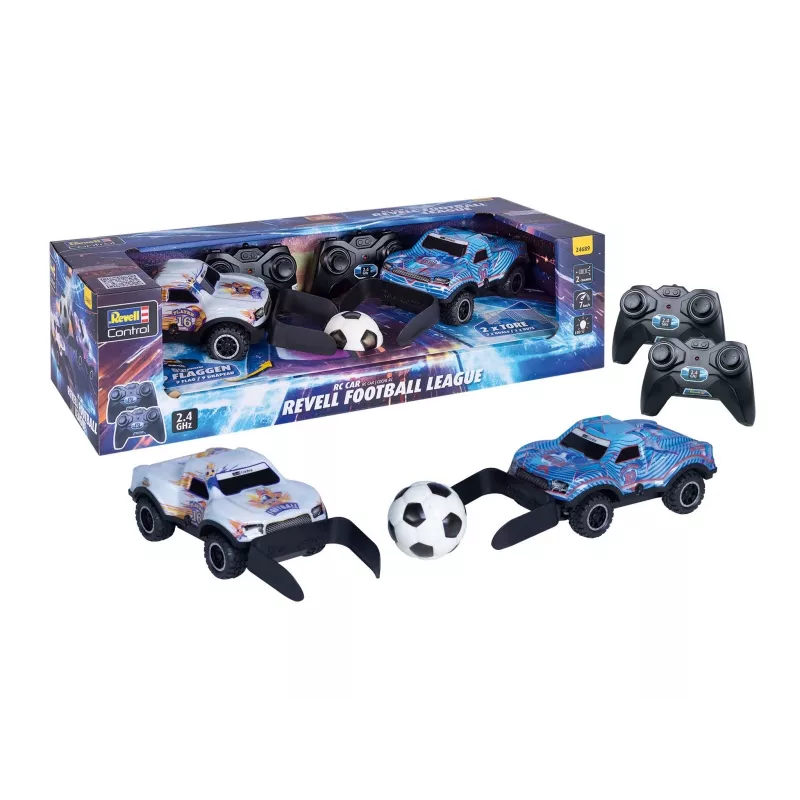 Revell Control 24689 Football League auto na diaľkové ovládanie, 1:22, elektrické, pre začiatočníkov