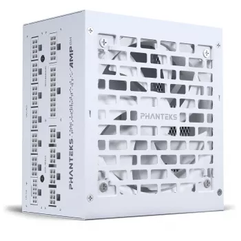 Napájací zdroj PHANTEKS AMP GH 1200W 80 PLUS Platinum ATX 3.1 PCIe 5.1 — 1200 W, biely