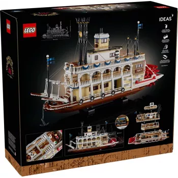 LEGO IDEAS 21356 riečny parník