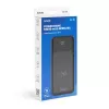 Bezdrôtová powerbanka Savio BA-09, 10000 mAh, čierna