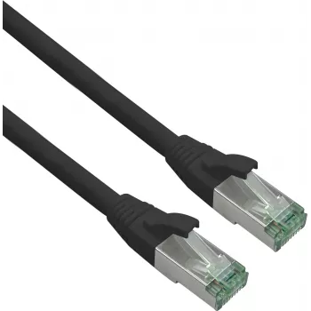 Helos 363731 Ethernet patch kábel čierna