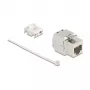 Káblový adaptér DeLOCK 90683 RJ45 LSA strieborný