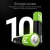 Nabíjateľné batérie Green Cell GR02 NiMH AA, 4 ks, 2000 mAh