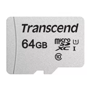 Flash pamäť Transcend 64 GB MicroSDXC SDHC 300S