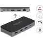 DeLOCK USB Type-C dokovacia stanica 4K Dual HDMI MST USB Gigabit LAN PD 85W