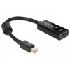 Delock - video adaptér - Mini DisplayPort samec na HDMI samica - 18 cm (65099)