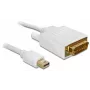 DeLOCK - DisplayPort kábel - Mini DisplayPort (M) - DVI-D (M) - 2,0 m (DisplayPort 1.1a) - pre Apple MacBook, MacBook Air, MacBook Pro (82918)