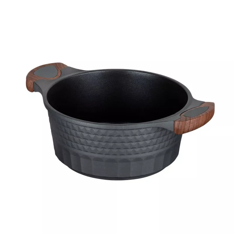 Kuchynské náčinie Resto Kitchenware Capella 2,6 L okrúhle čierne drevo