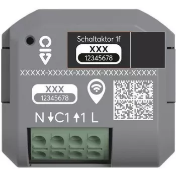 BUSCH JAEGER BJ 62811 U-WL spínací aktor 1-násobný UP Wireless (2CKA006710A0032)
