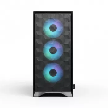 Fractal Design Pop 2 Air čierna Solid Midi-Tower PC skriňa — podpora ATX, 3x 120 mm predné ventilátory, 2,5/3,5