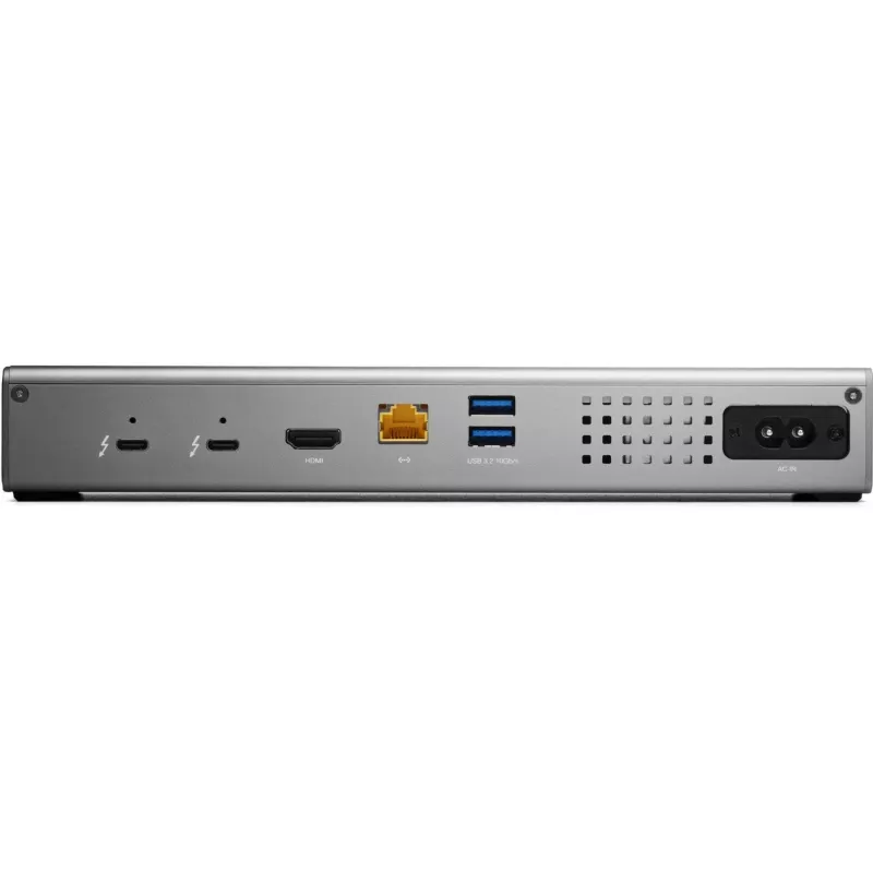 OWC Go Dock - dokovacia stanica - Thunderbolt 4 - HDMI, 2 x Thunderbolt 4 - GigE, 2,5 GigE - 120 Watt