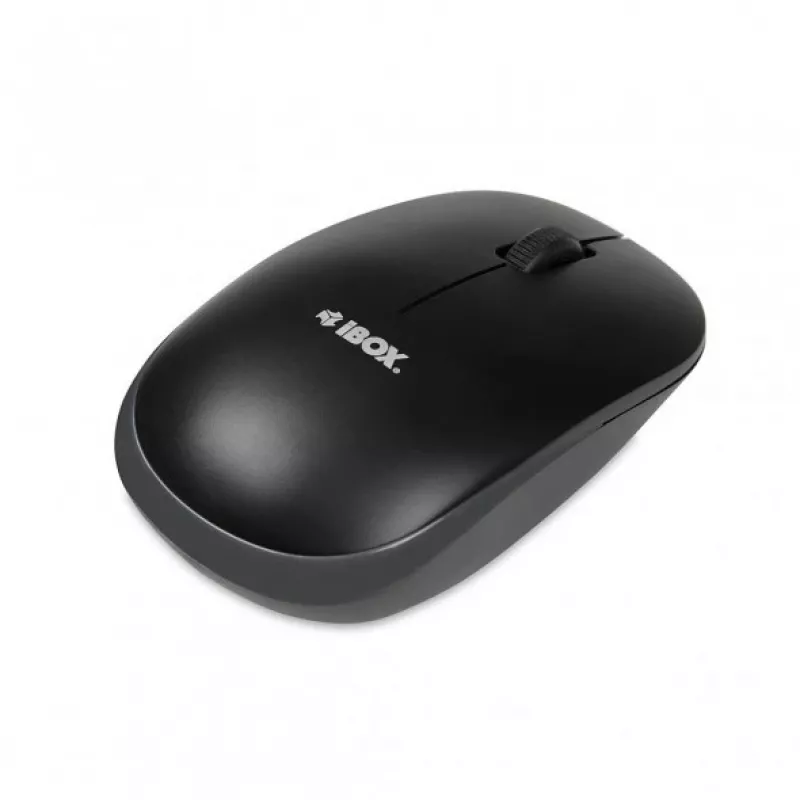 IBOX Desktop Kit Pro bezdrôtová súprava klávesnice a myši, QWERTY Full-Size 104 klávesov, 2,4 GHz, 1200 DPI, čierna