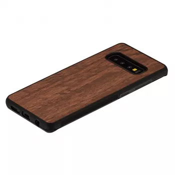 Puzdro na smartphone man and wood pre Samsung Galaxy S10, čierny dizajn koala, ochranné puzdro