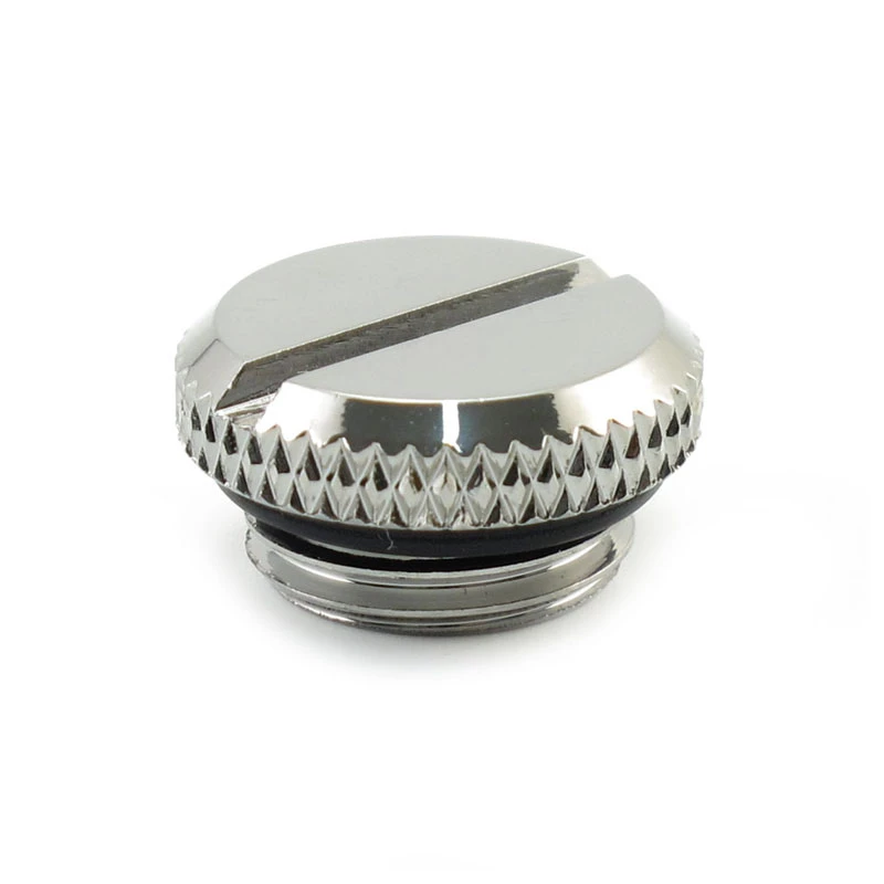 XSPC G1/4 inch vonkajší závit zátka V2 — balenie 10 ks, chróm