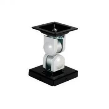 Držiak LCD, nástenná montáž, 2 kĺby, 6 kg, 75 x 75 mm, sivý