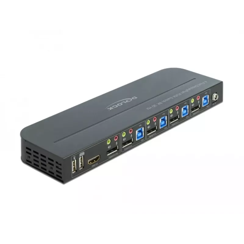 KVM switch DeLOCK 11484 čierna
