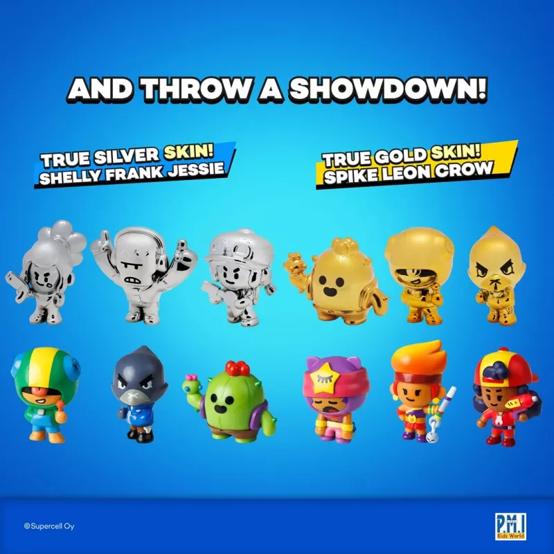 BRAWL STARS S1 FIGÚRKY – 8-členná DELUXE BOX VER.C